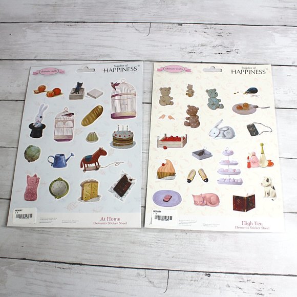 Gapchinska Ukraine Scrapbook Die Cut Sticker Sheets Craft Lot - Picture 2 of 4